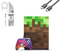 Xbox One S Minecraft Limited Edition 1TB Gaming Console + Cleaning kit BOLT AXTION Bundle Pre-owned