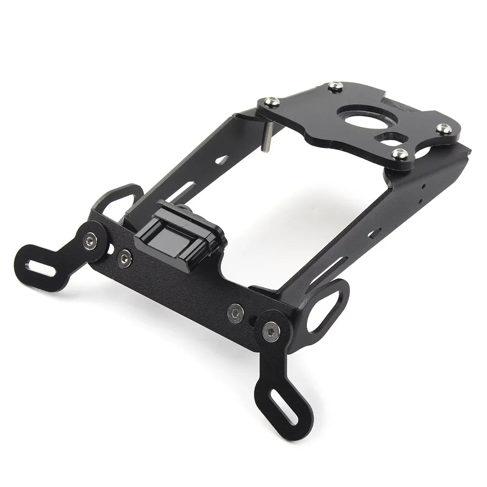 ZS MT09 21-22 Black Motorcycle License Plate Holder Fender Eliminator Tail Tidy For Yamaha MT-09 2021 2022