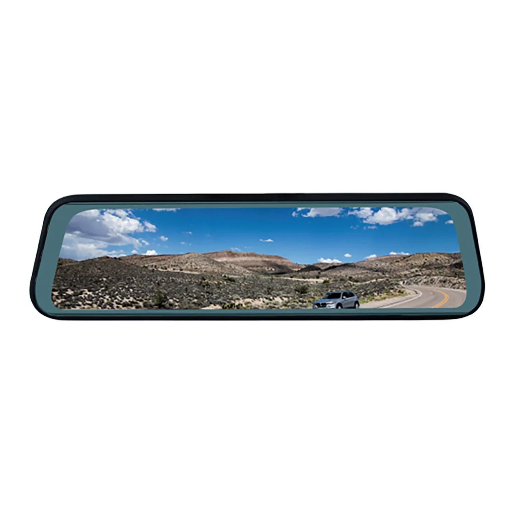 BOYO Vision VTM96M, - 9.6-In. Black, LCD Display Rearview Mirror Monitor with Dual Mounting Options, VTM96M