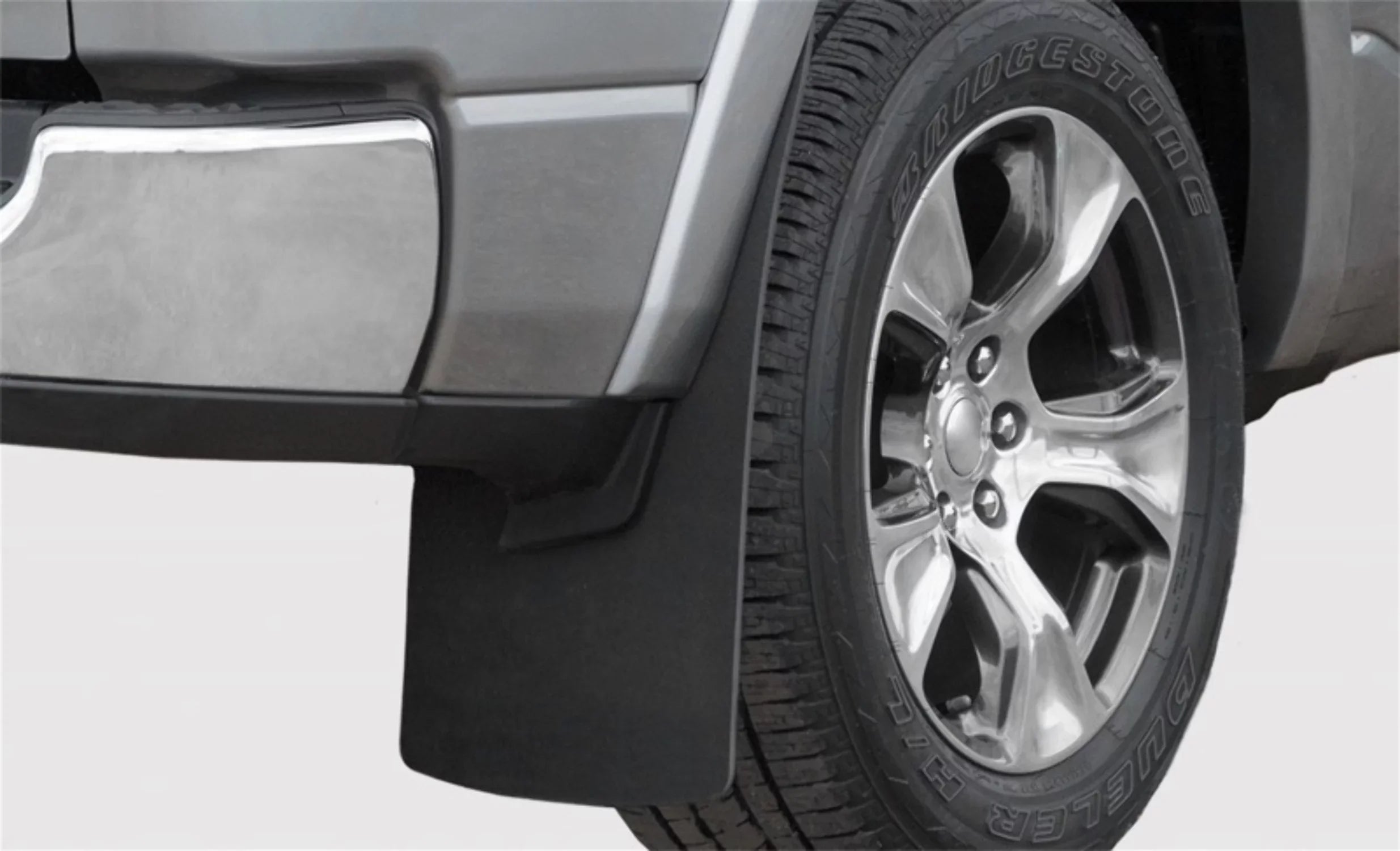 Access ROCKSTAR 2021+ Ford F-150 (Excl. Raptor) 12in W x 23in L Splash Guard - w/ Trim Plates - E101004239