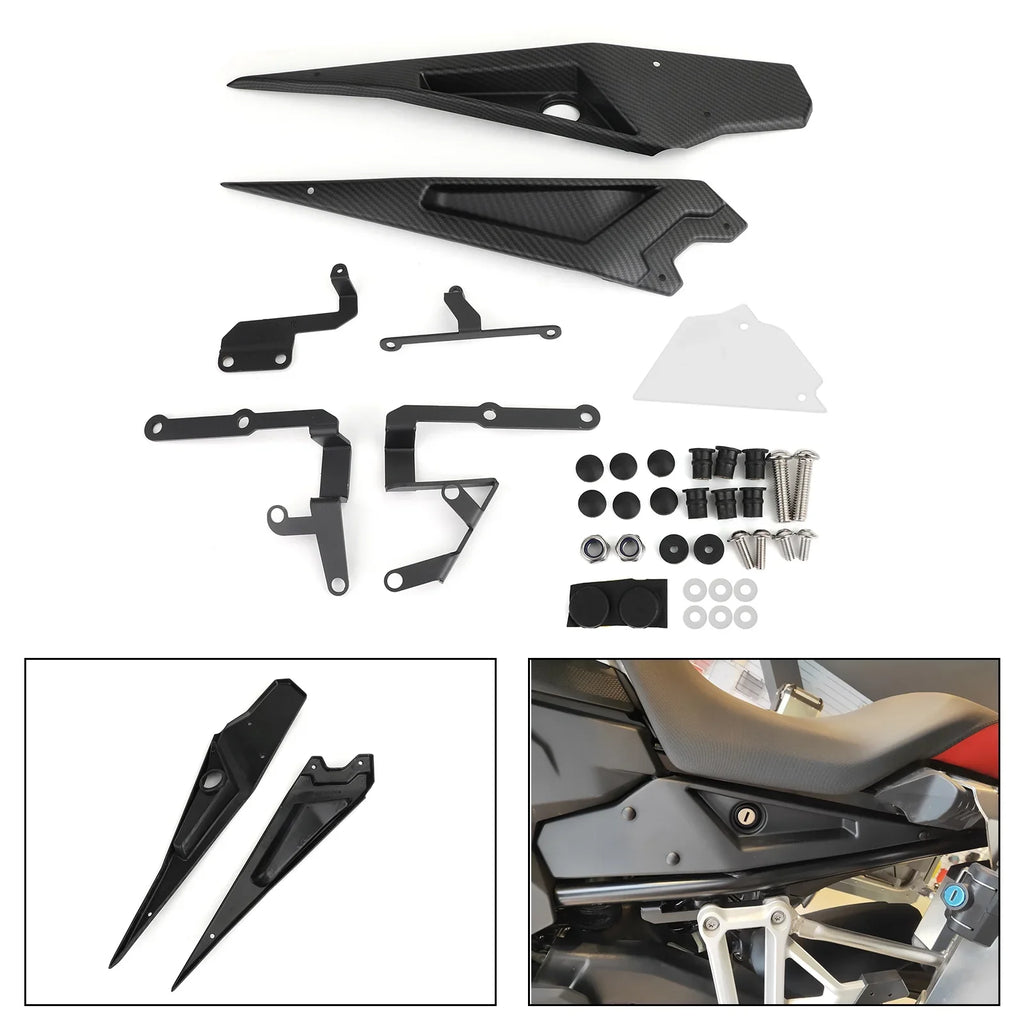 Frame Side Cover Trim Carbon For BMW F750GS F850GS 2018-2019