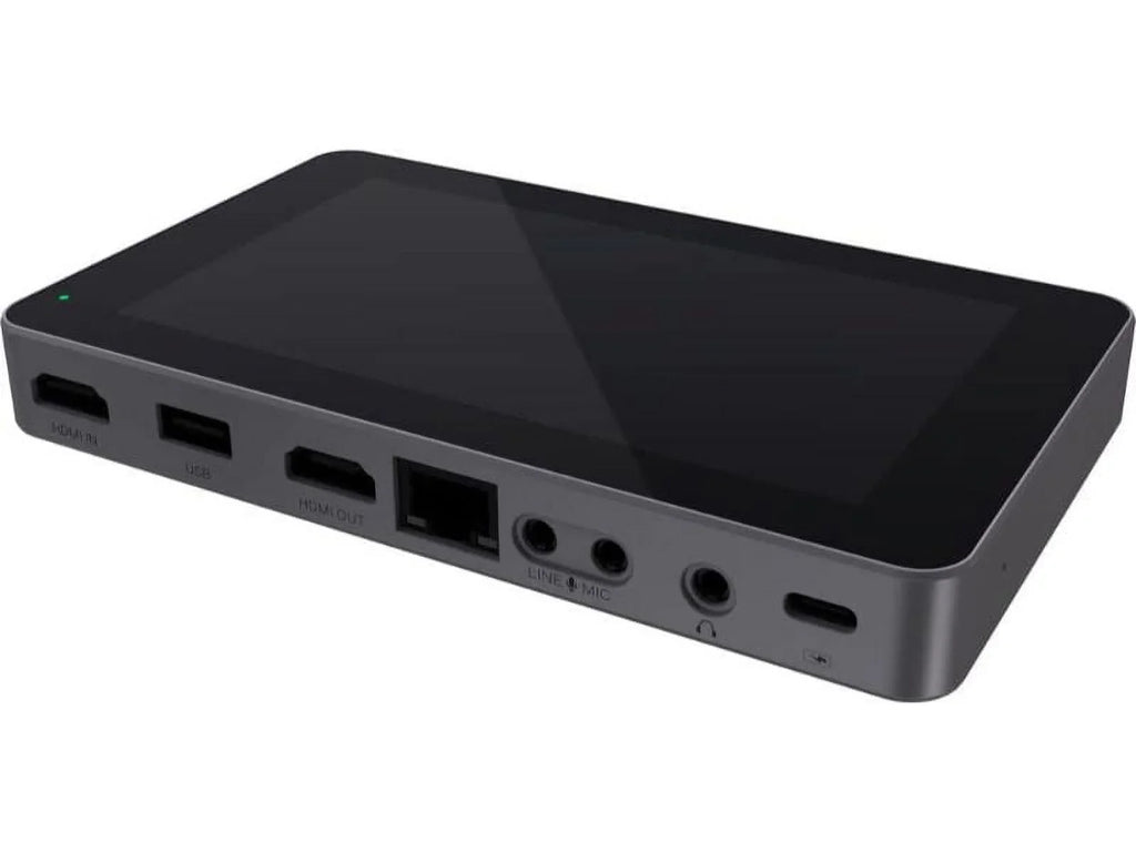 YOLOLIV YOLOBOXMINI YoloBox Mini Ultra-Portable All-in-One Smart Live Streaming Encoder/Monitor Bundle with 128GB Extreme PRO Memory Card and Pearstone 6' HDMI Cable
