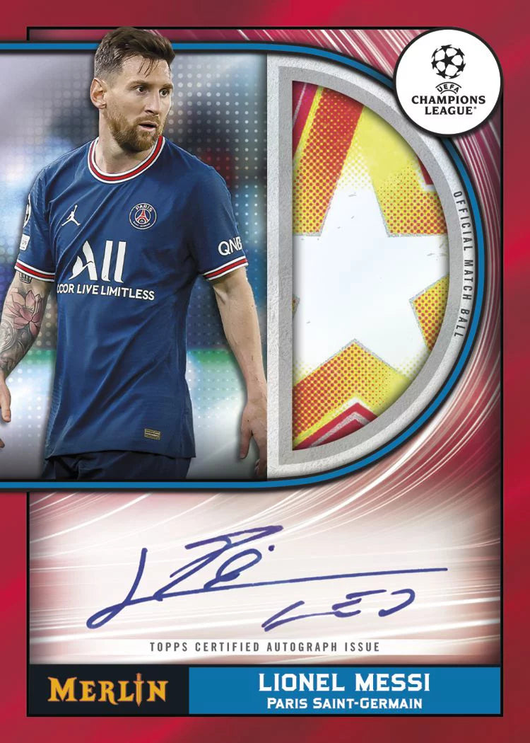 2021-22 Topps UEFA Champions League Merlin Blaster Box