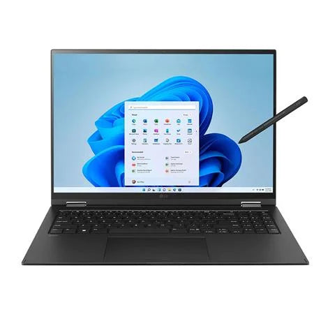 gram 16" WQXGA 2-In-1 Display Notebook Computer, Evo Core i7-1260P 2.1GHz, 16GB RAM, 2TB SSD, Windows 11 Home, Obsidian Black