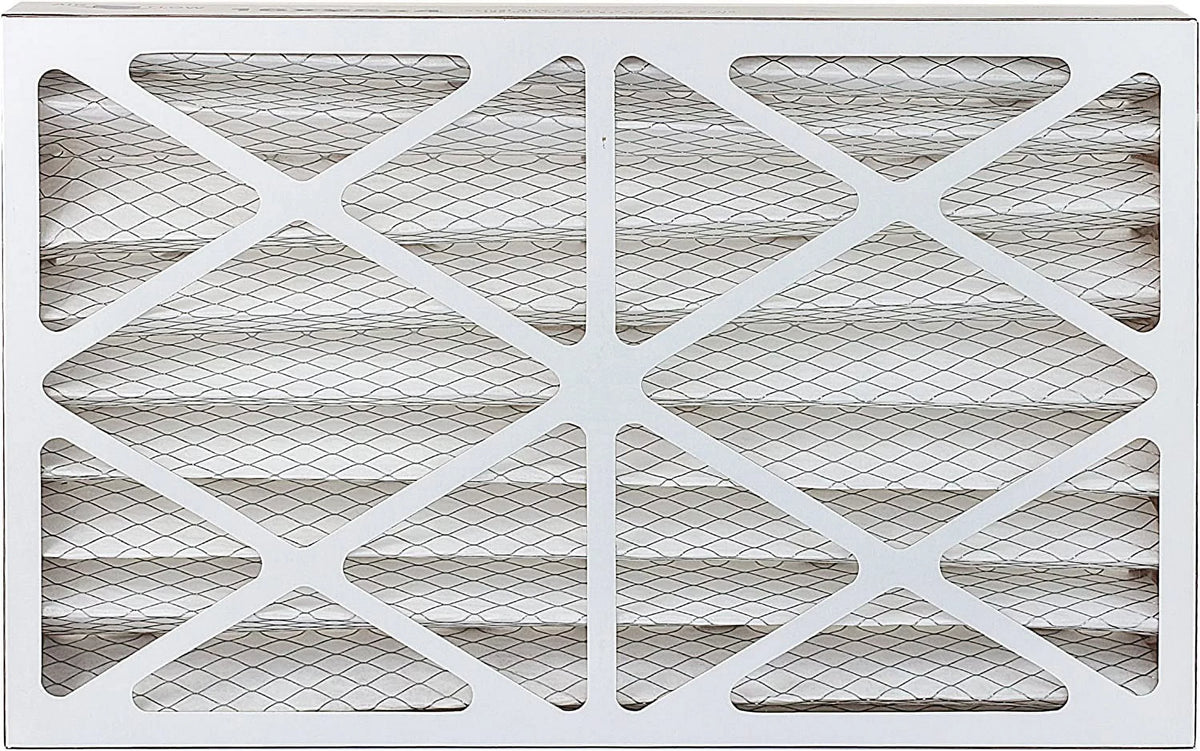 Filterbuy 16x25x4 MERV 13 Pleated HVAC AC Furnace Air Filters (3-Pack)