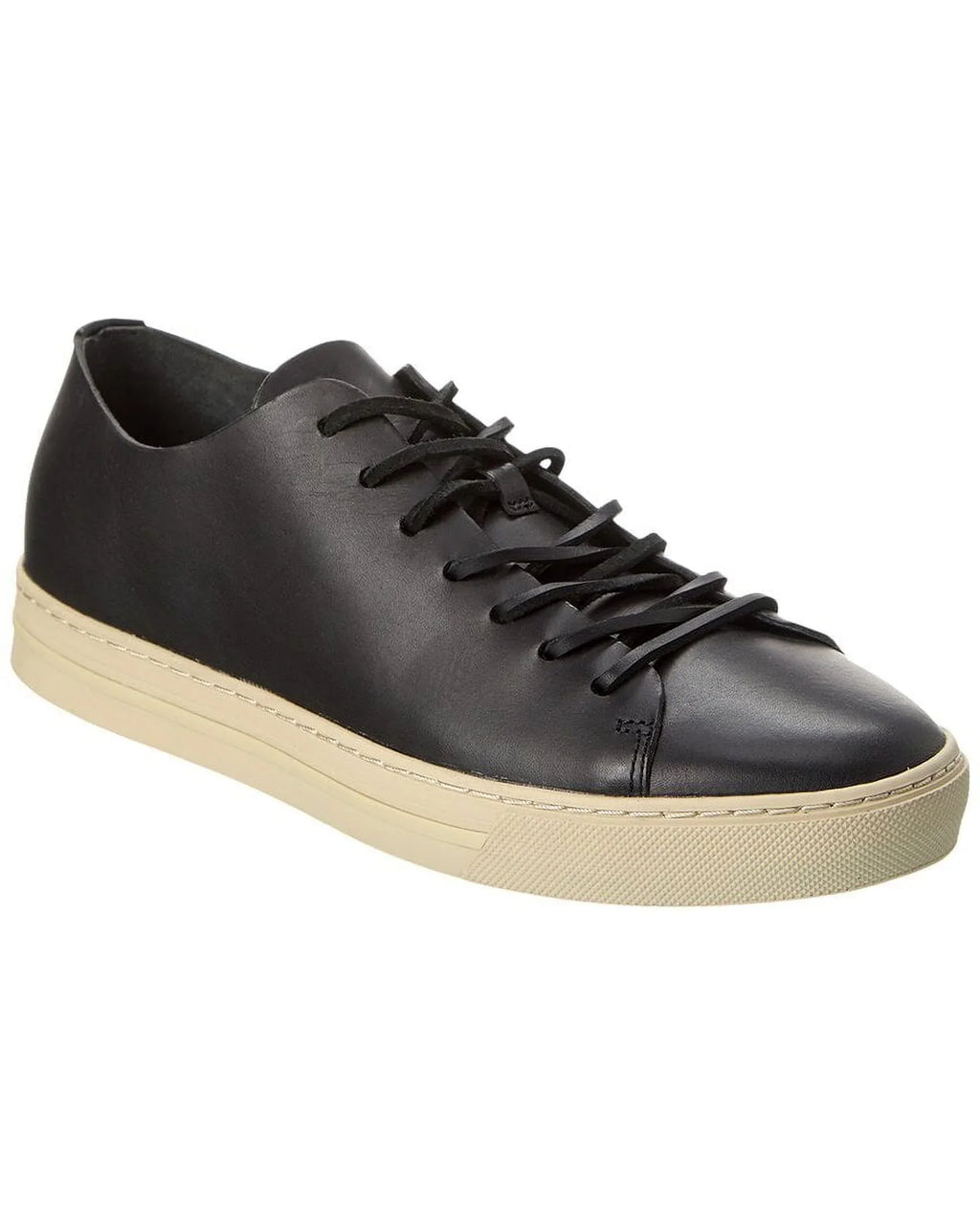 Vince Collins Leather Sneaker, 10.5, Black