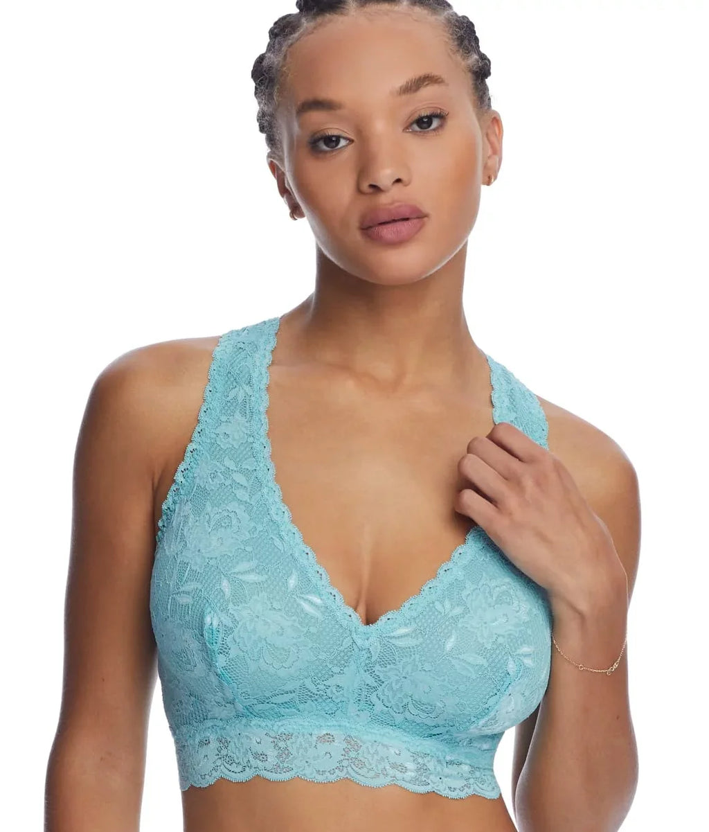 COSABELLA Blue Capri Never Say Never Curvy Racerback Bra, US Large, NWOT