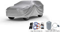 Weatherproof SUV Cover Compatible With 2016 Volvo XC60 - Outdoor & Indoor - Protect From Rain Liquid Snow, Sun - Tough - Fleece Lining - Includes Anti-Theft Cable Lock, Storage Bag & Wind Straps
