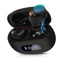 UrbanX True Wireless Bluetooth Earbuds + Charging Case, Black, Dual Connect, IPX5 Liquid Resistance, Bluetooth 5.2 Connection, Balanced, Bass Boost Compatible with K5 play