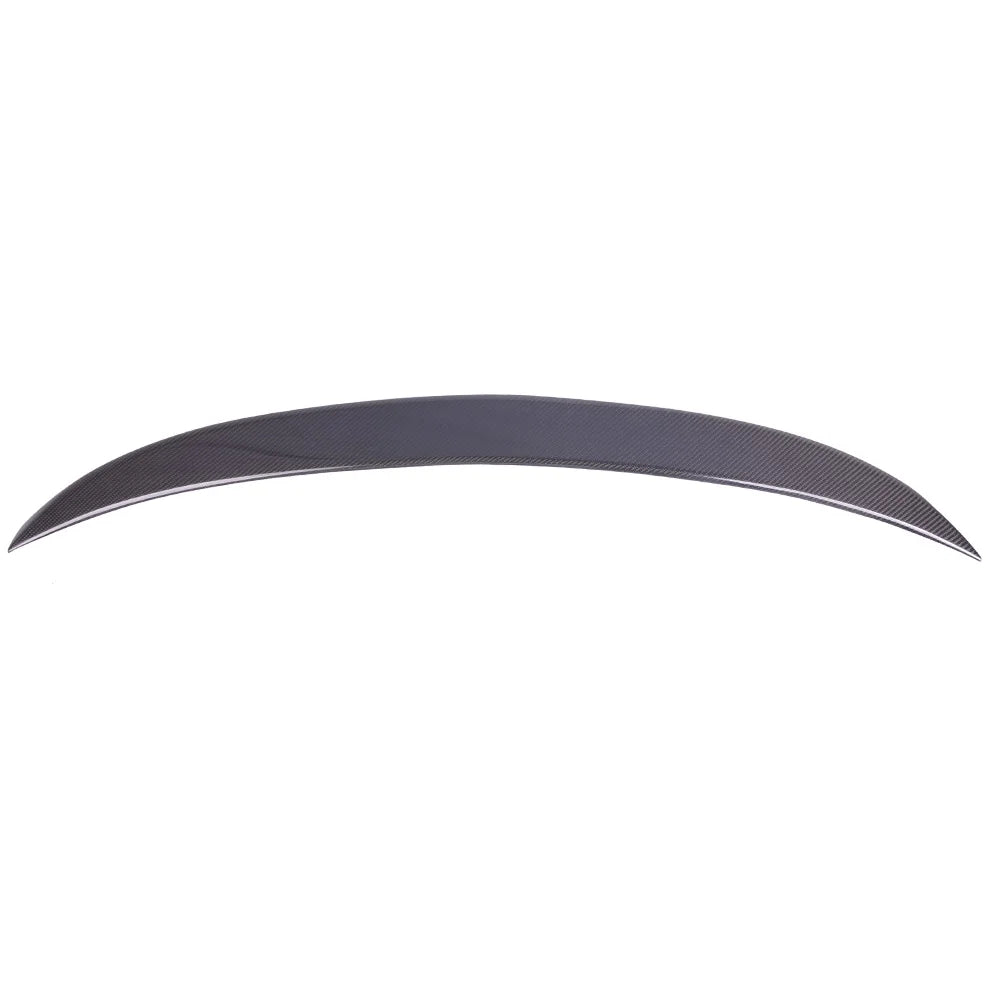 Ikon Motorsports Compatible with 15-20 BMW F36 4 Series 4DR Gran Coupe V Style Rear Trunk Spoiler Wing - Carbon Fiber 2015 2016 2017 2018 2019 2020