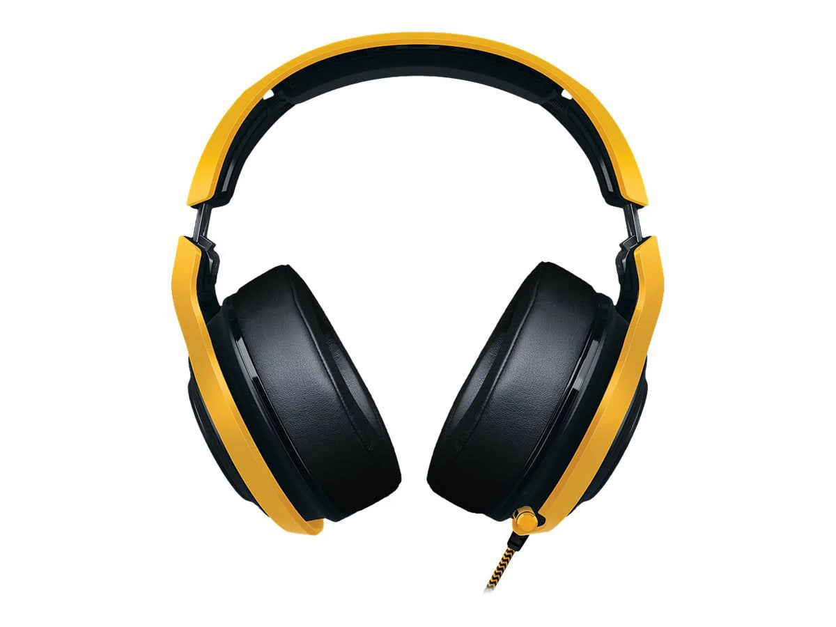 Razer Overwatch ManO'War Tournament Edition: In-Line Audio Control - Unidirectional Retractable Mic - Rotating Ear Cups - Gaming Headset Works with PC, PS4, Xbox One, Switch, & Mobile Devices