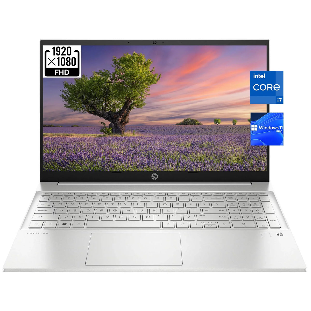 2023 Pavilion 15.6 FHD [Windows 11 Pro] Business Portable computer 13th Gen 10-Core i7-1355U, 32GB RAM, 1TB PCIe SSD, Iris Xe Graphics, Wi-Fi 6, HDMI, w/Office Accessories