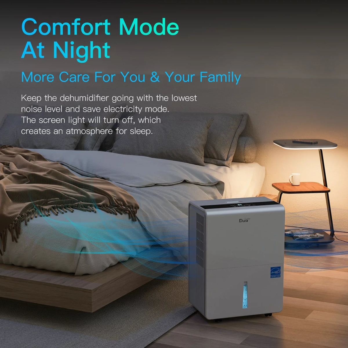 DuraComfort Dehumidifier for Basement,up to 3000 Sq.ft 35 Pint (50 Pint 2012 DOE Standard) Dehumidifiers with WIFI