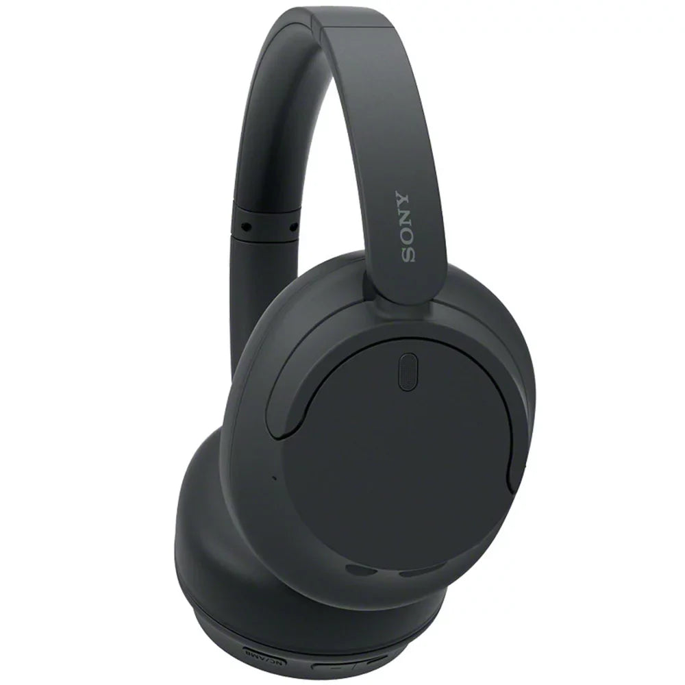WH-CH720N/B Wireless Noise Cancelling Headphone, Black Bundle with Deco Gear Hard Case + Pro Audio Headphone Stand + Microfiber Cleaning Cloth