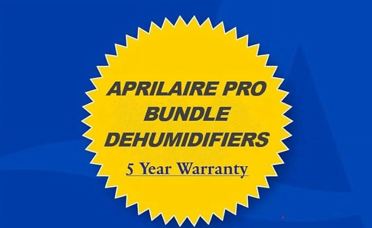 AprilAire E100 Dehumidifier Pro Kit - Whole House Dehumidifier - 100 Pint AprilAire Dehumidifier Up To 5,500 SQ. FT.