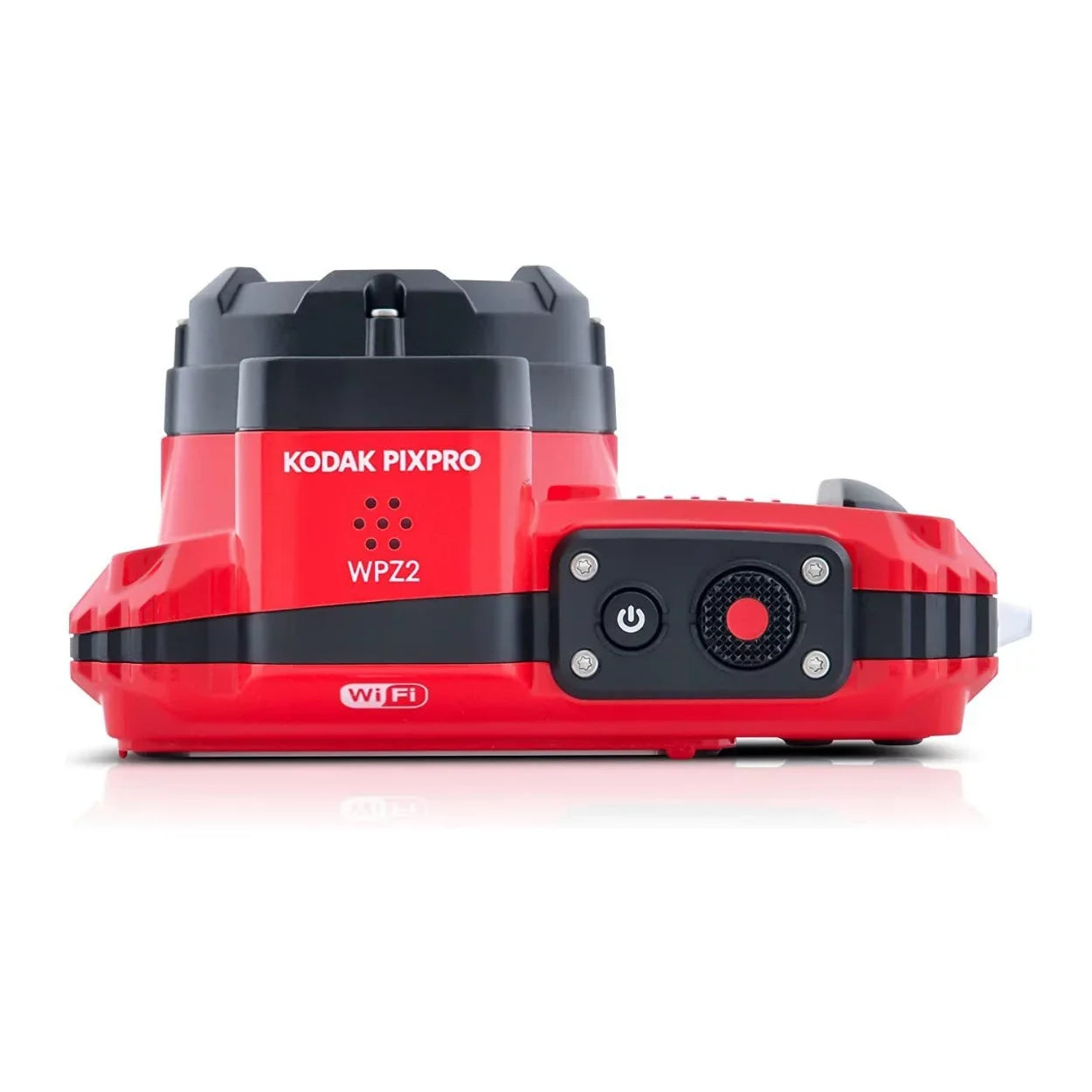 Kodak Pixpro WPZ2 Fluid Shockproof 16MP 4x 2.7-Inch LCD Camera (Red) Bundle