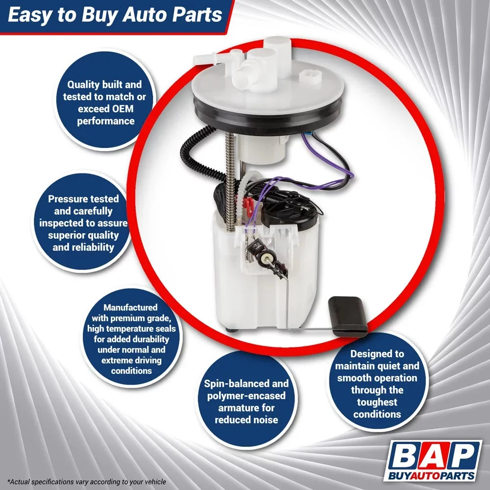 For Buick LaCrosse Chevy Impala Pontiac Grand Prix Fuel Pump Assembly - Buyautoparts Fits select: 2007-2008 CHEVROLET IMPALA LT, 2007 BUICK LACROSSE CX