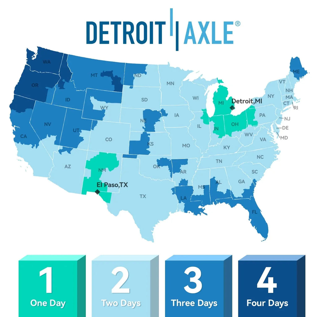 Detroit Axle - Brake Kit for 12-20 Ford F-150 Replacement 2012 2013 2014 2015 2016 2017 2018 2019 2020 Ceramic Brakes Pads 13.78" Front and 13.70" Rear Brake Rotors 6 Lugs