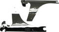 Harddrive 086067; Chrome Detachable Side Plates 1996-05 Dyna