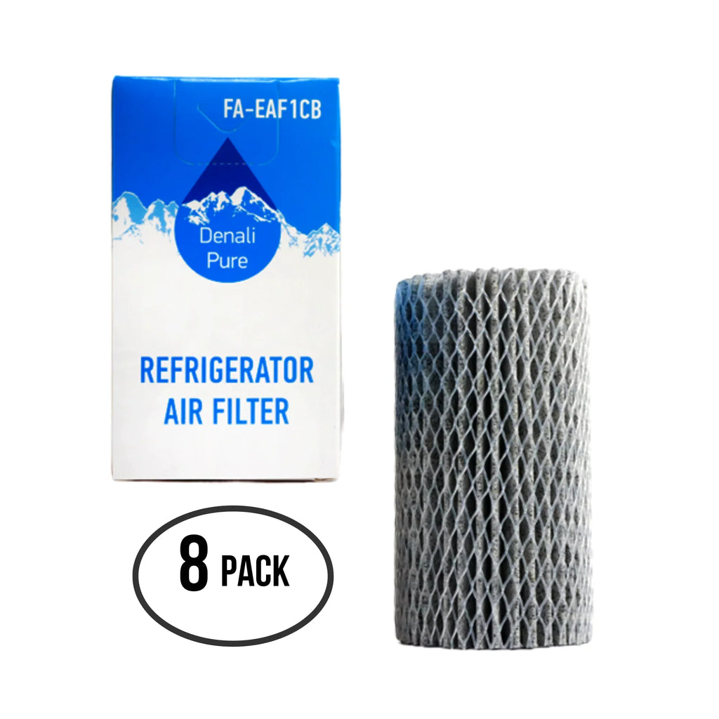 8-Pack Replacement for Electrolux EW23SS65HS6 Refrigerator Air Filter - Compatible with Electrolux EAF1CB, 46-9917 Fridge Air Filter