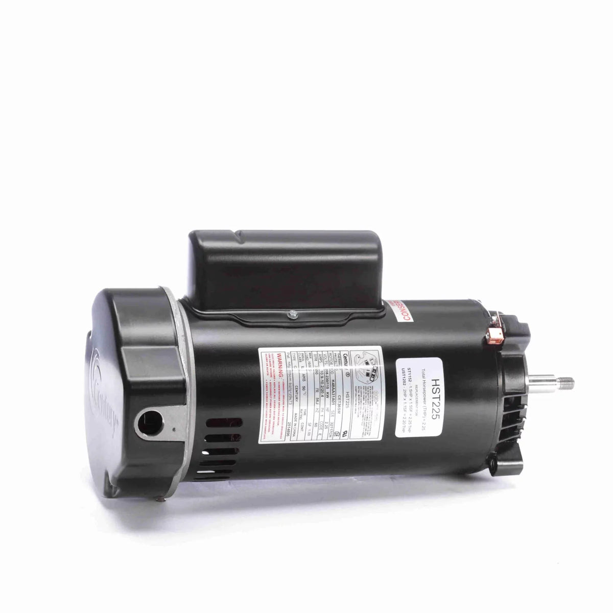 The Pool Supply Shop 2.25 Round Threaded Shaft Horizontal Pool Pump Motor