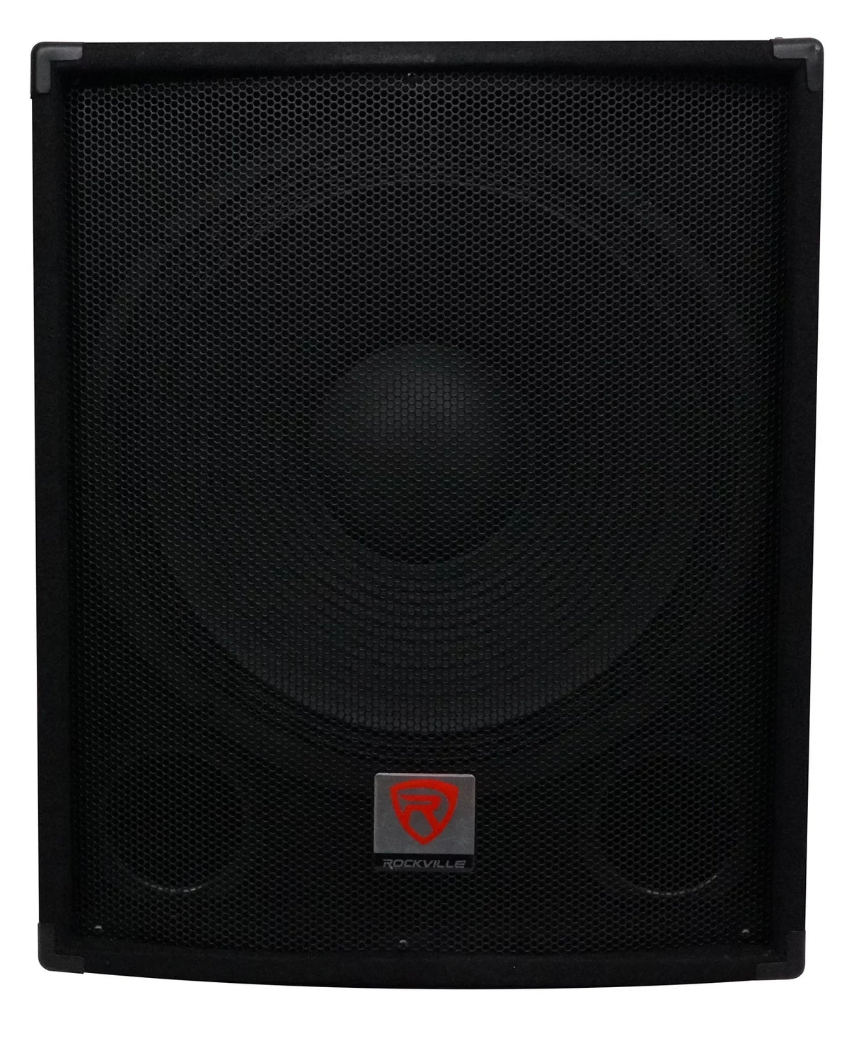 Rockville SBG1184 18" 1000 Watt Passive 4-Ohm Pro DJ Subwoofer + Steel Casters