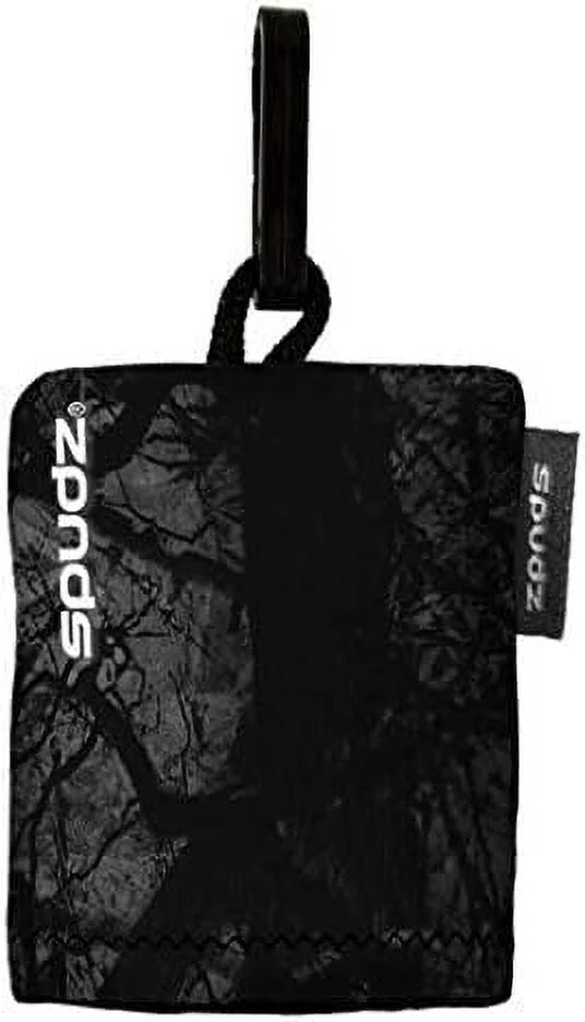 SPUDZ Classic | Microfiber Cloth Monitor Cleaner and Lens Cleaner | Open Bottom | Stealth Shadow| 10 x 10 Inches