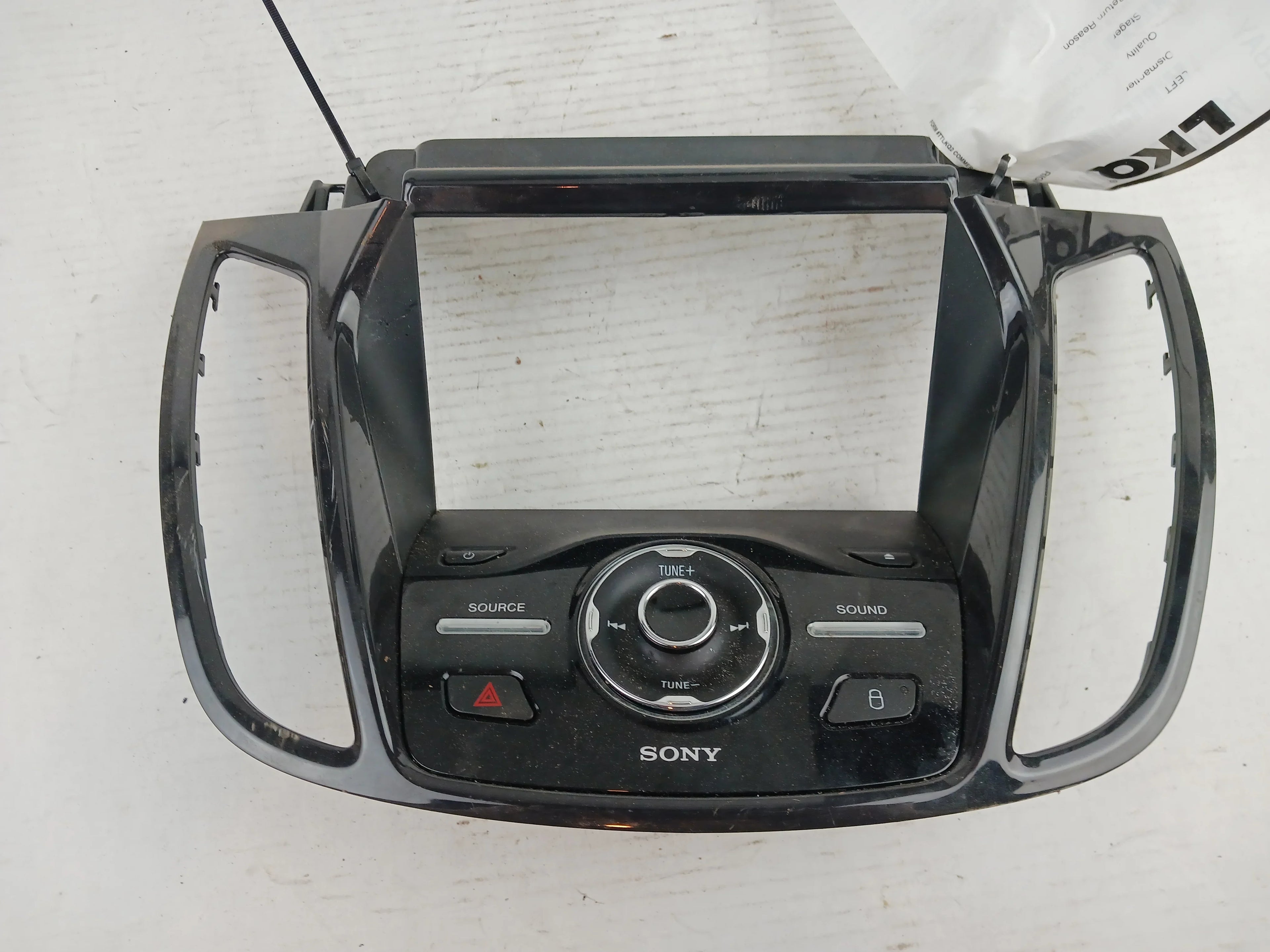 Pre-Owned 2013 Ford Escape Radio Control Panel OEM (Good)