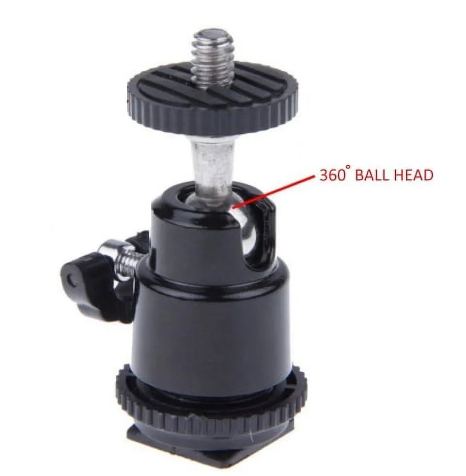 FDR-AX53 Professional Long Life Multi-LED Dimmable Video Light (Swivel Head) Includes Multi-Interface Adapter
