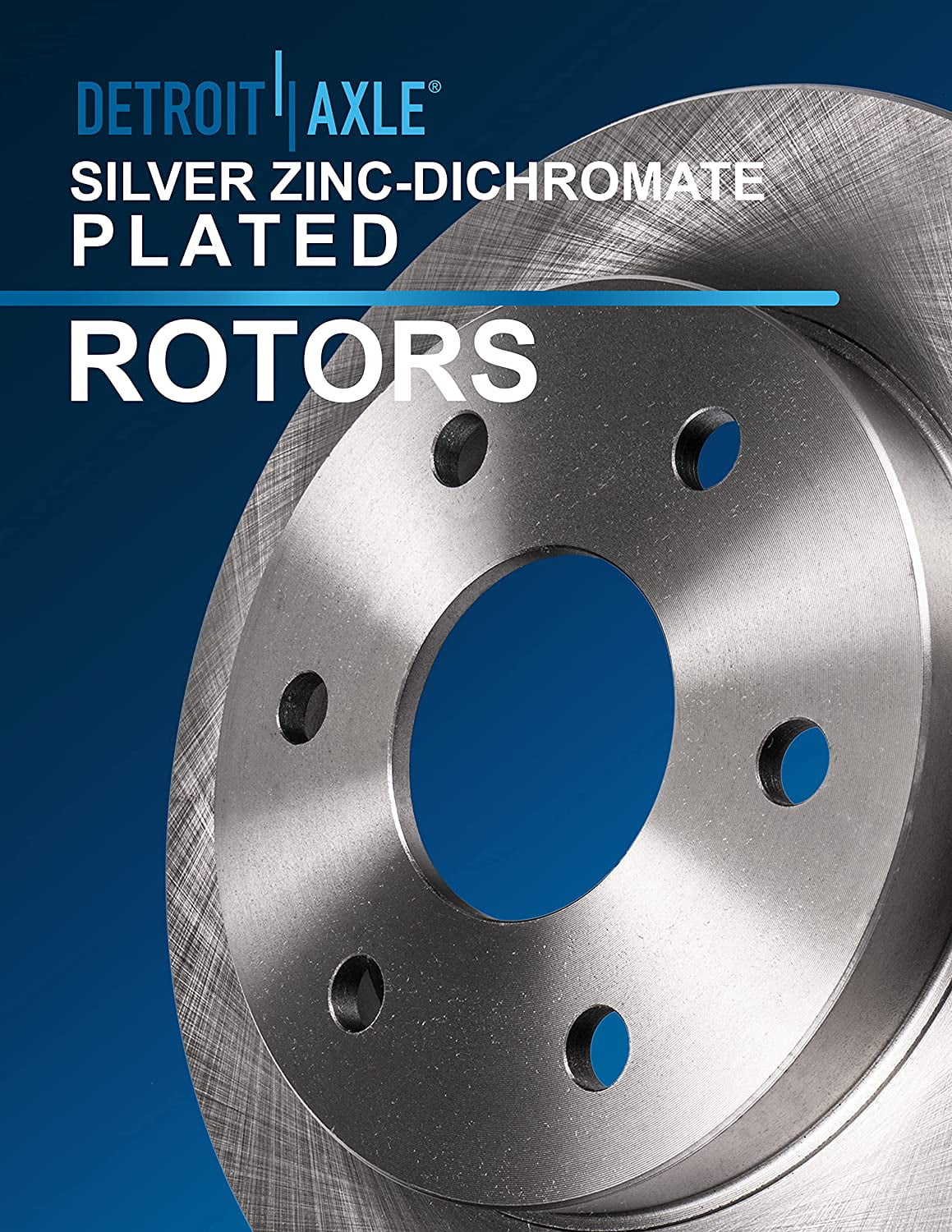 Detroit Axle - Front Brake Kit for Chevy GMC Silverado Sierra Yukon XL Avalanche 1500 Tahoe Cadillac Escalade EXT ESV Disc Brake Rotors Ceramic Brakes Pads : 12" Rotor - [4-Wheel Disc Model]