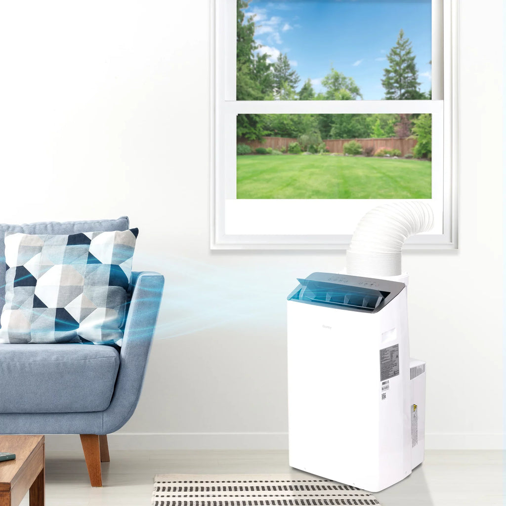 Restored Danby DPA100B9IWDBRF 10000 BTU (12000 ASHRAE) 500 sq.ft Portable AC in White (Refurbished)