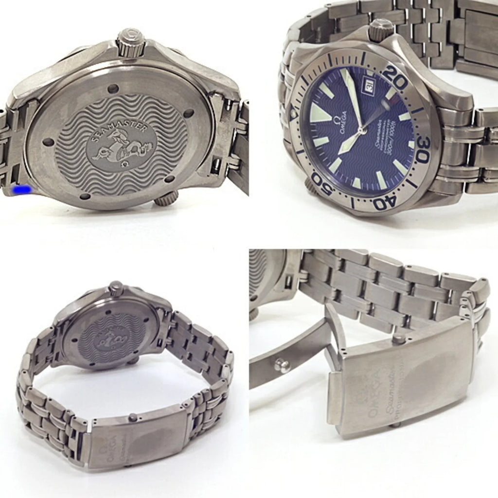 Pre-Owned OMEGA Men's Watch Seamaster Pro Divers 300 2231.80 Blue Dial Automatic Winding Finished (Good)