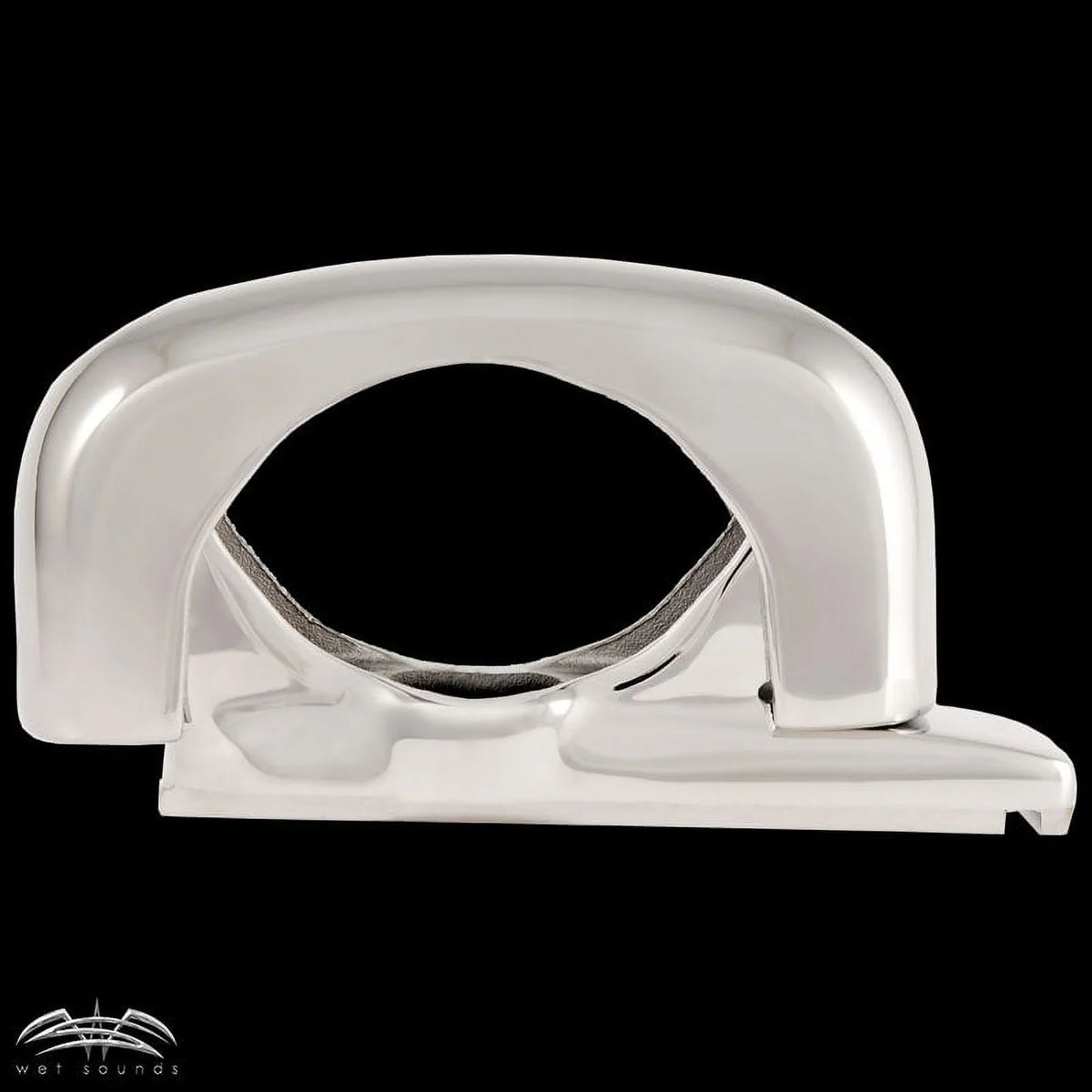 Wet Sounds REV10 White 10" Tower Speakers with Mini Fixed Clamps - Fits 1" to 1 7/8" Tube