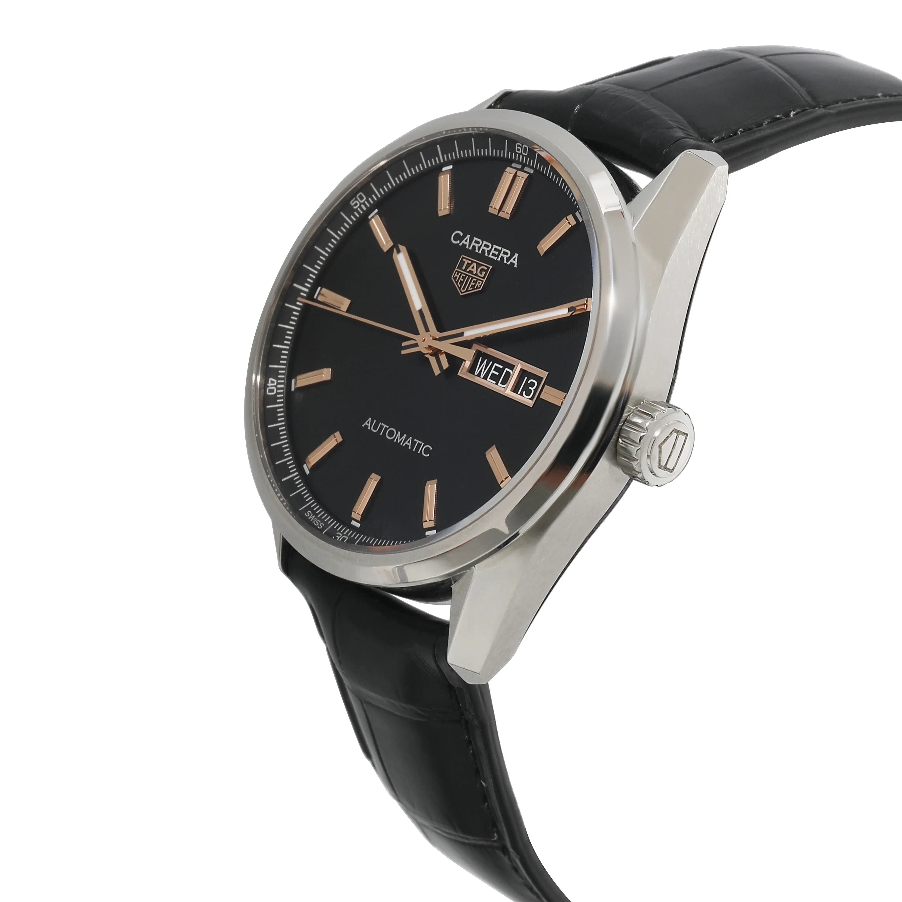 Tag Heuer Carrera WBN2013.FC6503 Men's Watch in Stainless Steel Pre-Owned