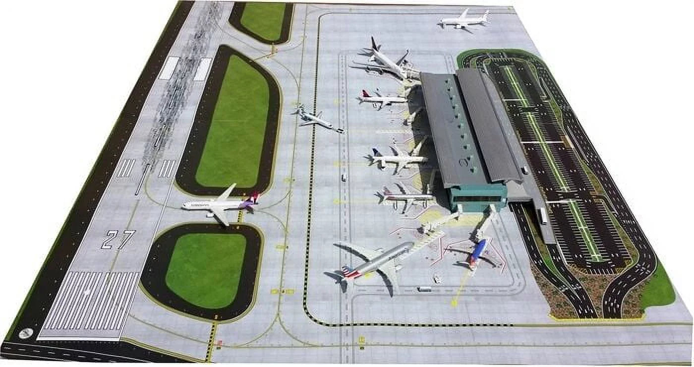 Gemini Jets 1-400 Terminal Set Airport Airside - Land Side 1-400