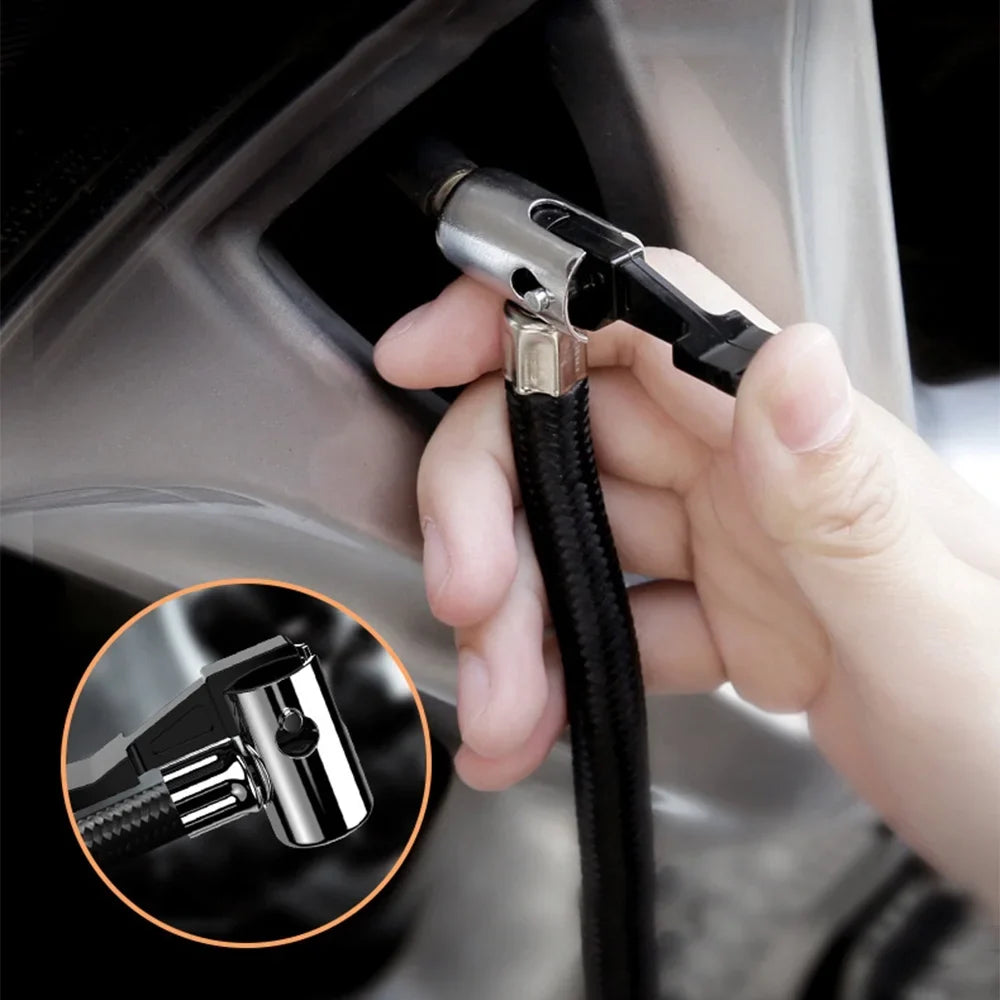 Shinysix Digital Tire Inflator Air Pump 12V DC Portable Compressor Pump for Car, Ballon, and Other Inflatables