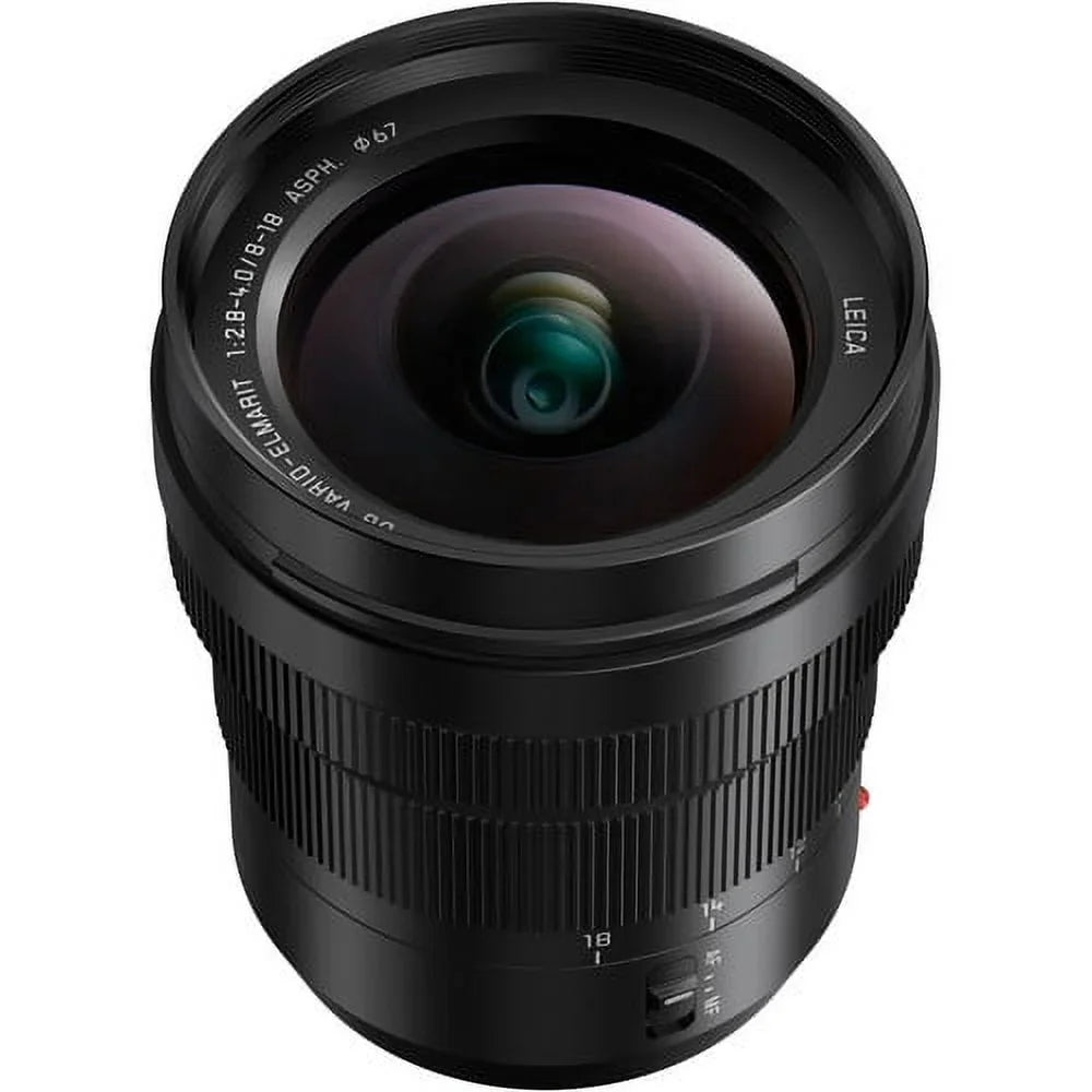 Leica DG Vario-Elmarit 8-18mm f2.8-4 Lens Bundle with 67mm Filter Kit