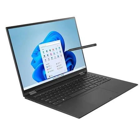 gram 16" WQXGA 2-In-1 Display Notebook Computer, Evo Core i7-1260P 2.1GHz, 16GB RAM, 2TB SSD, Windows 11 Home, Obsidian Black