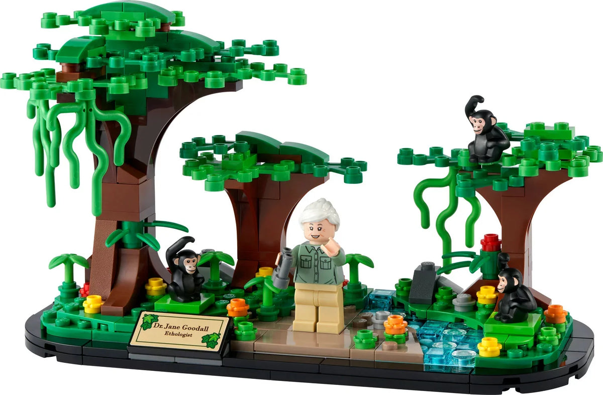 LEGO Jane Goodall Tribute 40530
