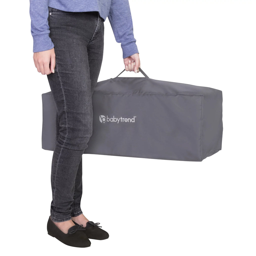 Baby Trend Portable Nursery Center Playard with Travel Bag - Twinkle Blue, Unisex