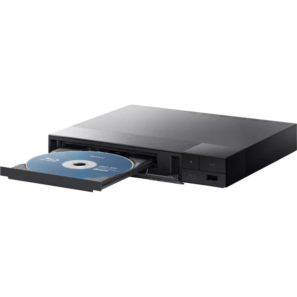 BDP-S3700 Streaming Blu-ray Disc Player with Wi-Fi + Accessories Bundle Includes, 2.4GHz Wireless Backlit Keyboard with Touchpad, 6ft HDMI Cable and Laser Lens Cleaner for DVD/CD Players