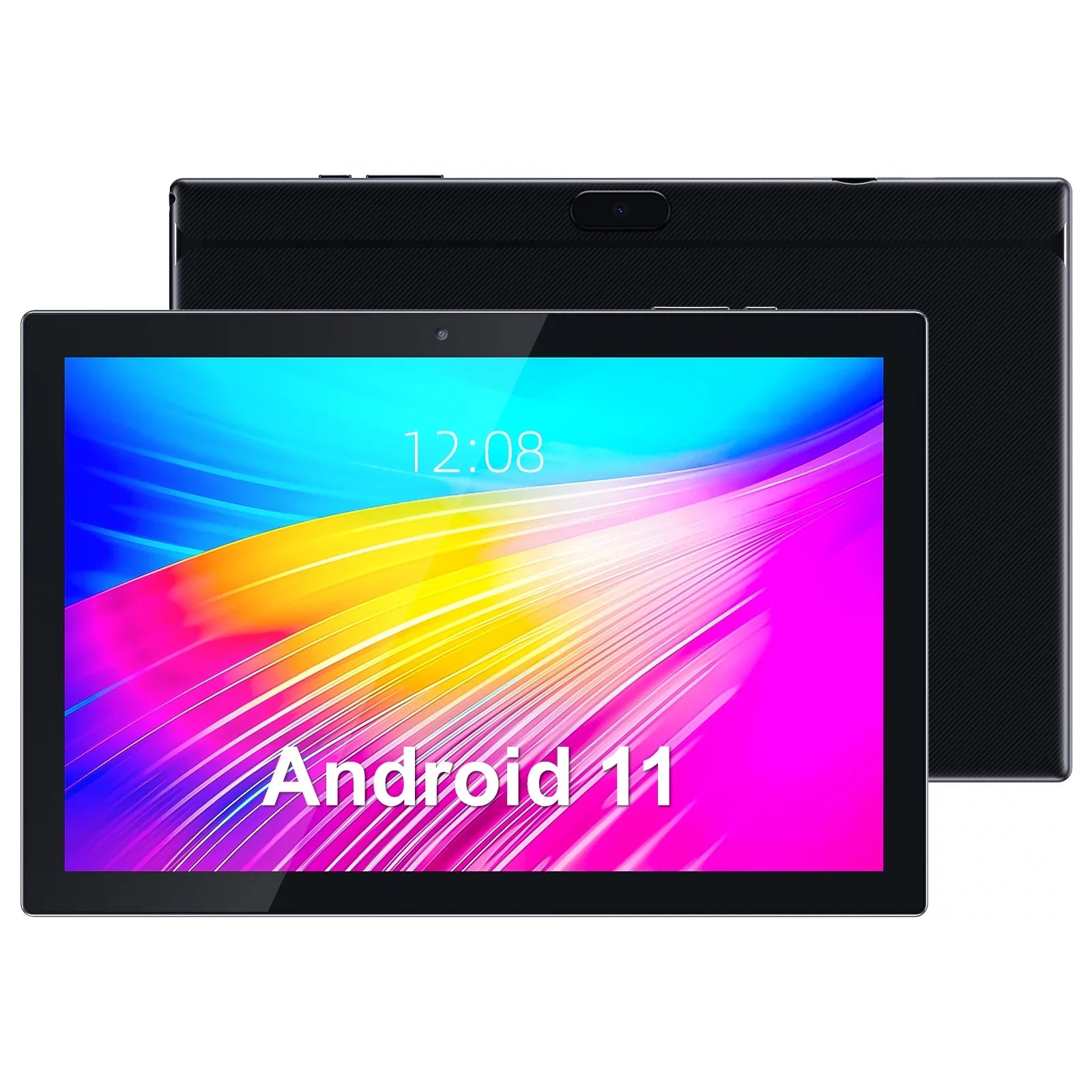Tablet 10 inch Android 11 Tablets 64GB ROM Tablet PC Computer, 2+8MP Dual Camera, 6000mAh, AM FM Bluetooth, 2.4G Wifi, IPS Touch Monitor Tablet