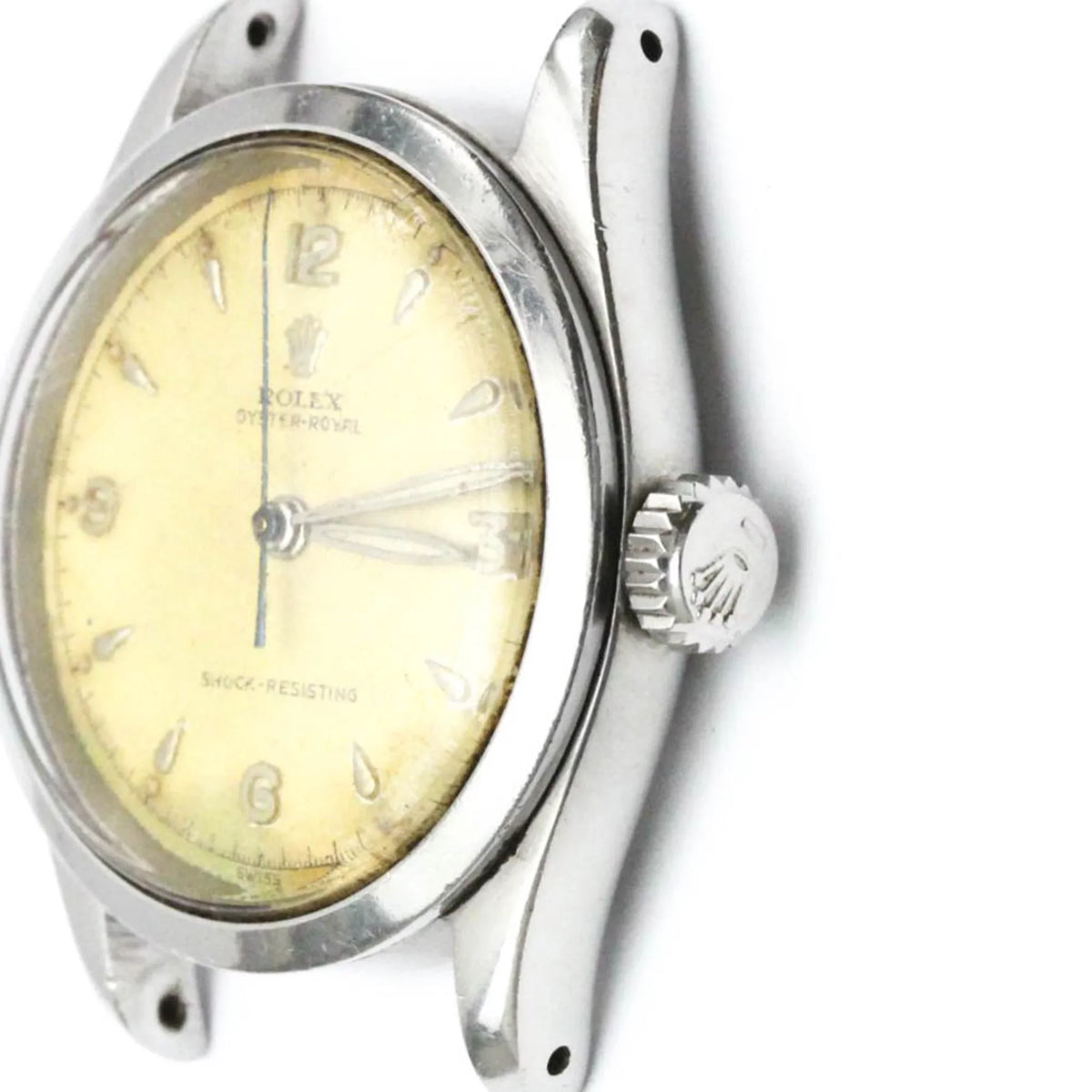Pre-Owned Vintage ROLEX Oyster Royal Stainless Steel Hand-Winding Mens Watch 6244 BF560574 (Fair)