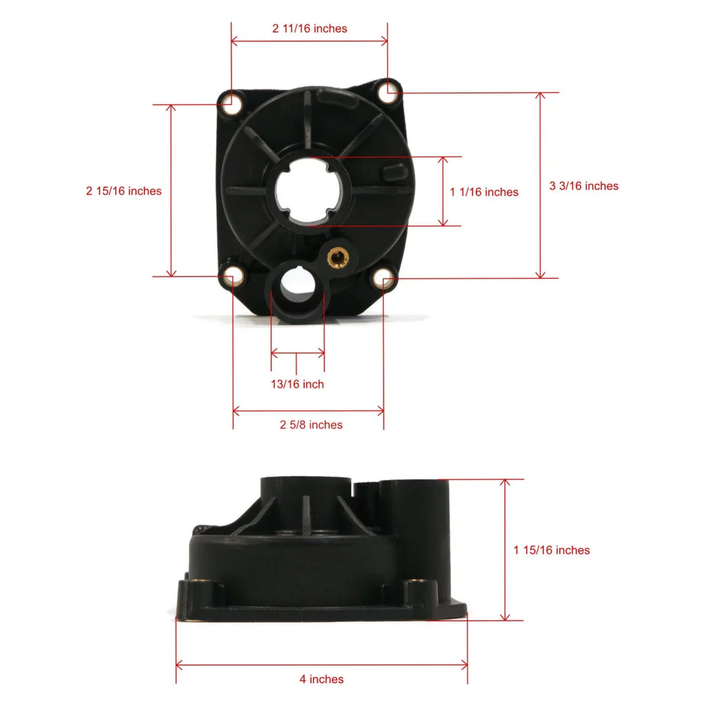 The ROP Shop | Liquid Pump Impeller Kit For 1982 Evinrude 70 E70ELCNB, E70TLCNB Outboard Boat