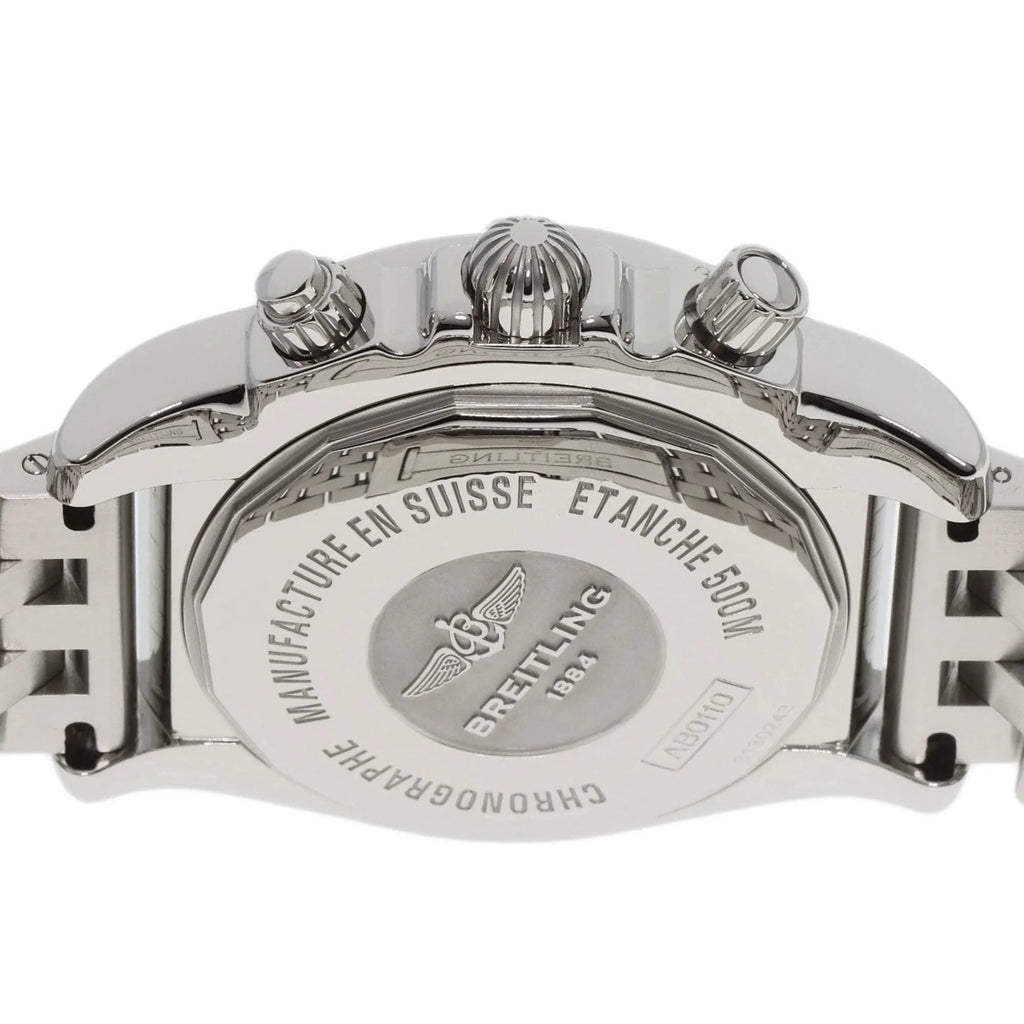 Pre-Owned Breitling AB0110 Chronomat 44 Watch Stainless Steel/SS Men's BREITLING (Good)