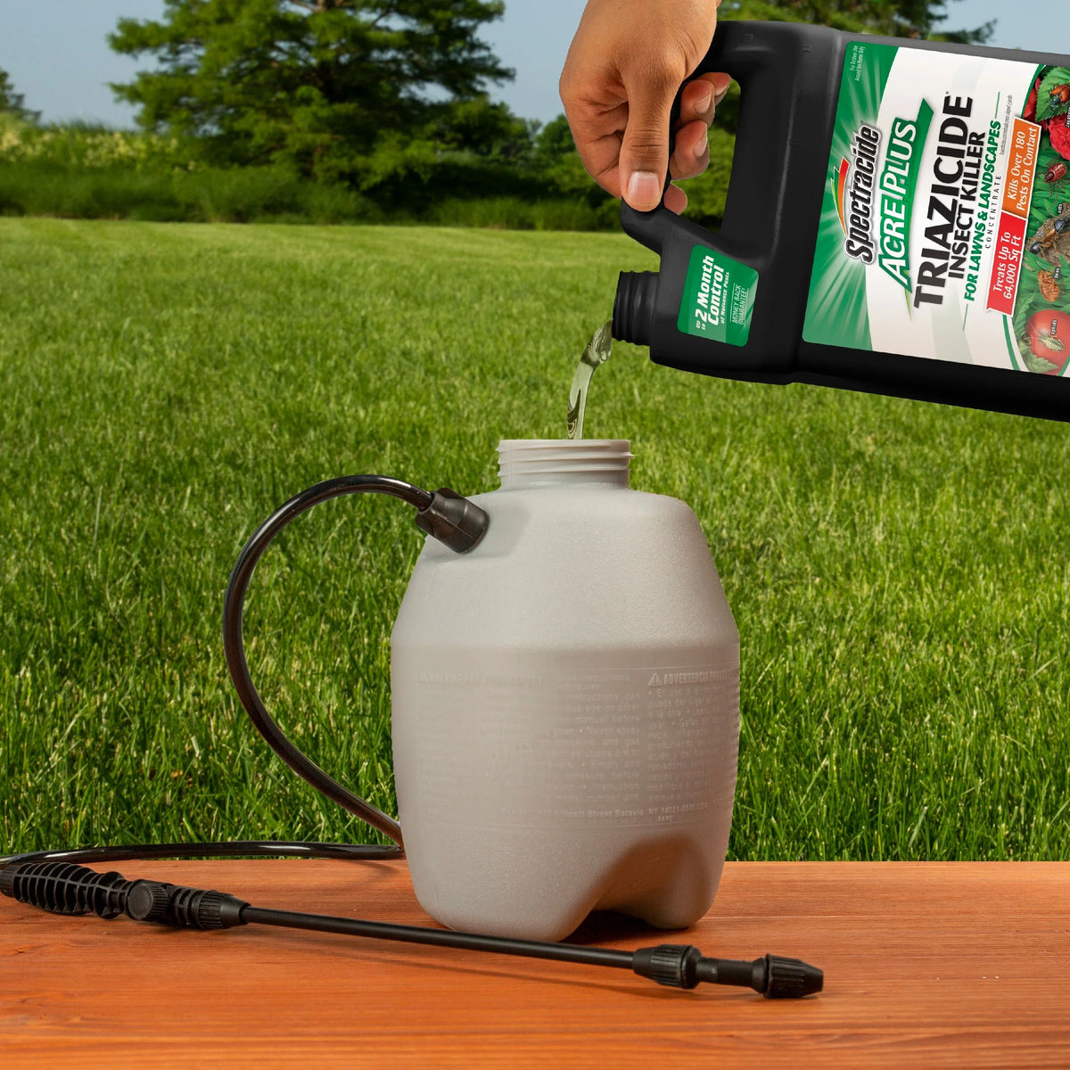 Spectracide Acre Plus Triazicide Insect Killer for Lawns & Landscapes Concentrate1 Gallon