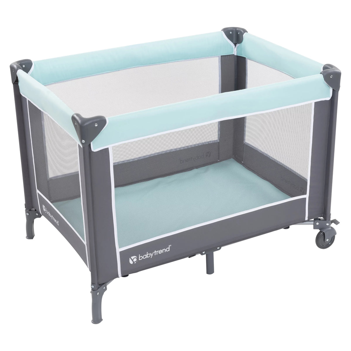 Baby Trend Portable Nursery Center Playard with Travel Bag - Twinkle Blue, Unisex