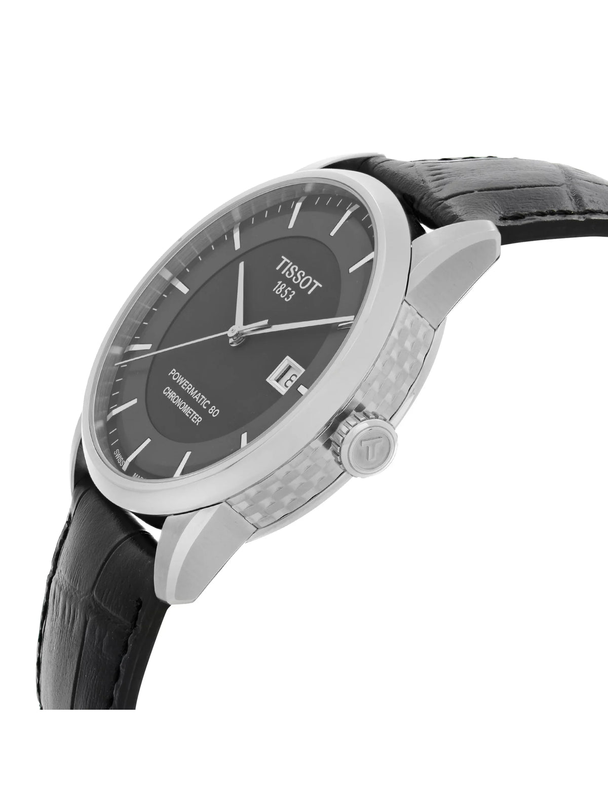 Tissot T-Classic 41mm Steel Black Dial Automatic Mens Watch T086.408.16.051.00