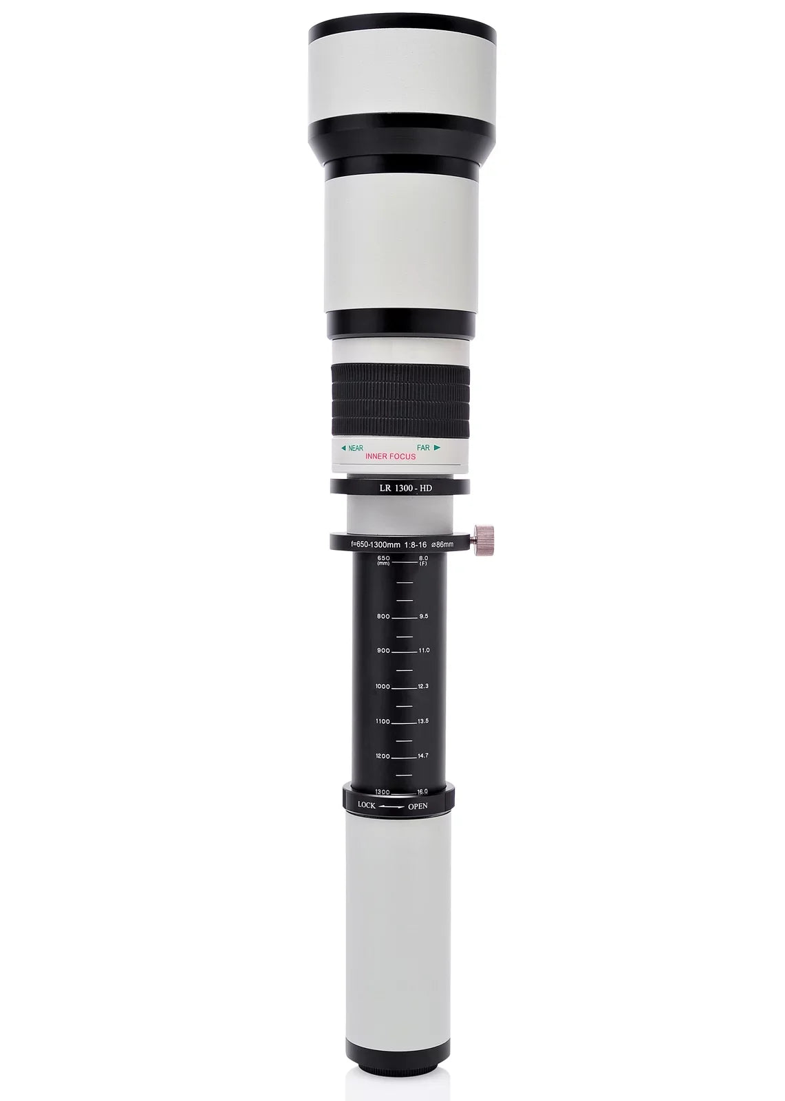 Opteka 650-1300mm (with 2x- 1300-2600mm) f/8 Manual Telephoto Lens + UV for Alpha A99 II, A99, A77, A68, A65, A58, A57, A55, A37, A35, A33, A900, A700, A580, A560, A550, A390 Digital SLR Cameras