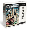 Lantern Press 1000 Piece Jigsaw Puzzle, Jekyll Island, Georgia, Sand Castle, Scratchboard